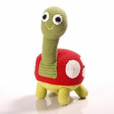 Large Crochet Turtle