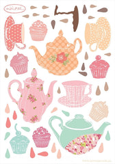 Mini Tea Time Decals