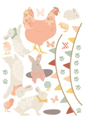 Mini Bunny Adventure Decals