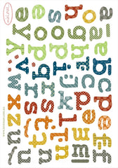 Mini Alphabet Decals - Nautical