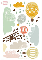 Mini Up Up And Away Decals