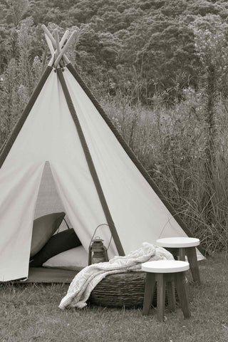 Natural Canvas Teepee