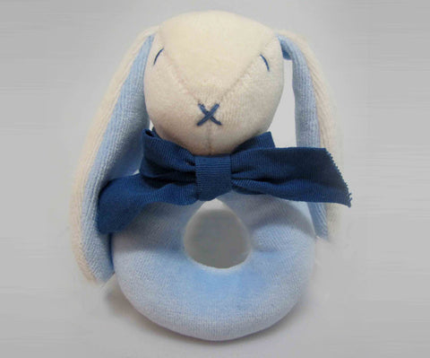 Ears the Organic Rattle Ring - Blue