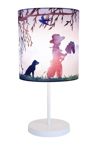 Cowboy Print Lamp