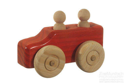 Wooden 2 Seater Bus