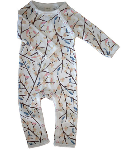 Sapling Romper - Bird In Tree