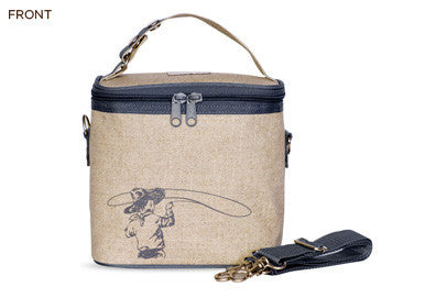 Grey Cowboy Small Cooler Bag