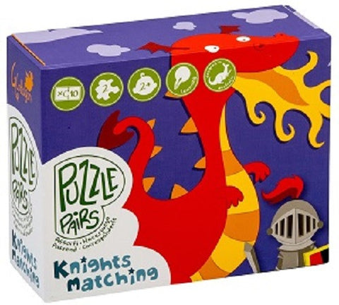 Knights Matching Puzzle Pairs