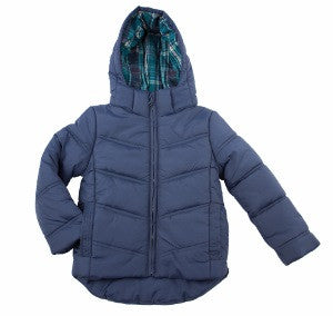 Navy Puffer Jacket
