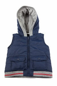 Navy Puffer Vest