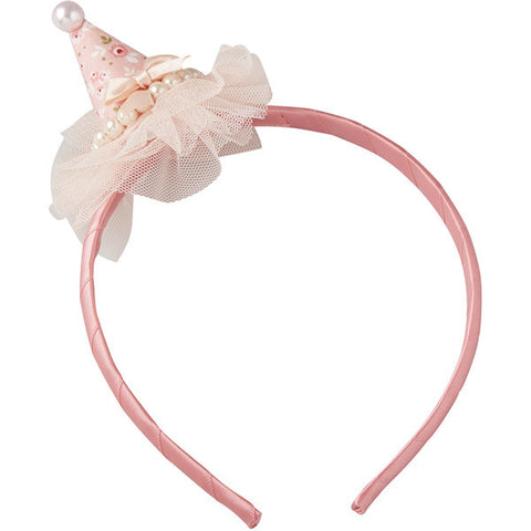 Mini Party Hat Headband - pink