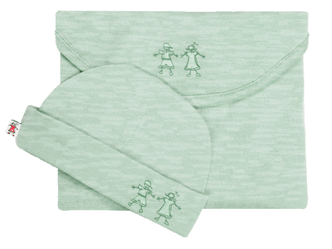 Cocooi Merino Swaddle Mint