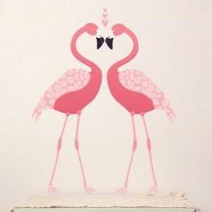Pink Flamingo Decals