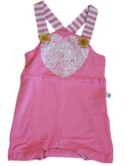 Baby Bamboo Overalls - Pink
