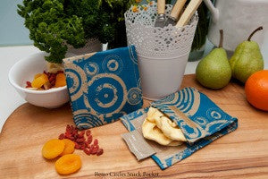 Eco Snack Pocket - Retro Circles