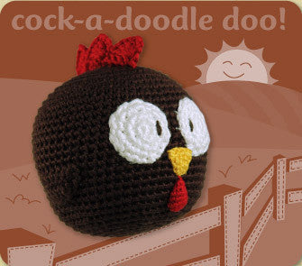 Organic Handcrafted Roly Poly - Rooster