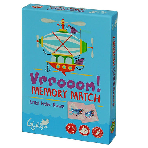 Vroom Memory Match