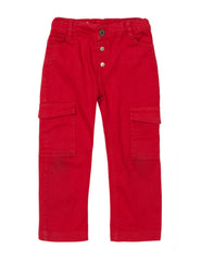 Red Pocket Jeans