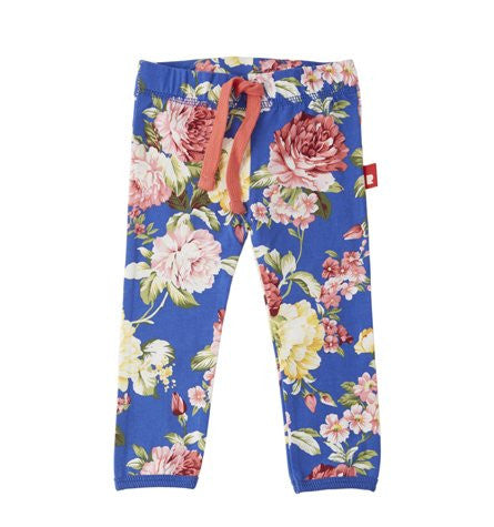 RYB Blue Floral Leggings