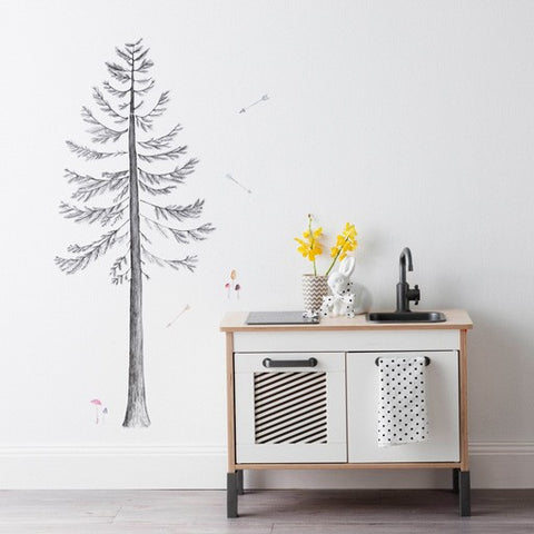 Build A Pine Tree Decals