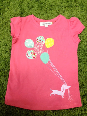 Coral Balloon Dog