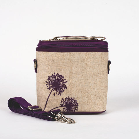 Purple Dandelion Small Cooler Bag