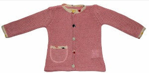 Bias Cardigan - Blush