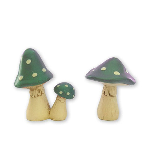 Fairy Mushrooms - Green