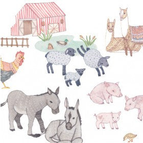 Farmyard Nursery Medium Decals