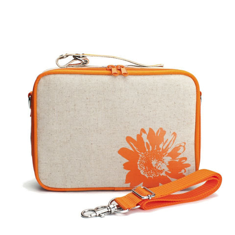 Orange Daisy Lunch Box