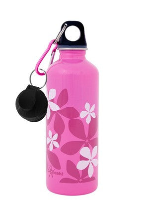 Cheeki 500ml Stainless Steel Drink Bottle - Frangipani