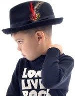 RYB Freddy Felt Fedora  black