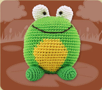 Organic Handcrafted Roly Poly - Frog