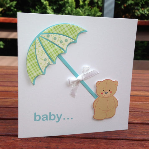 Handmade Baby Shower Card