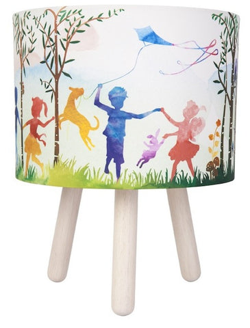 In The Woods Fabric Lamp