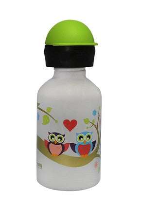 Cheeki 350ml Stainless Steel Drink Bottle - Owl