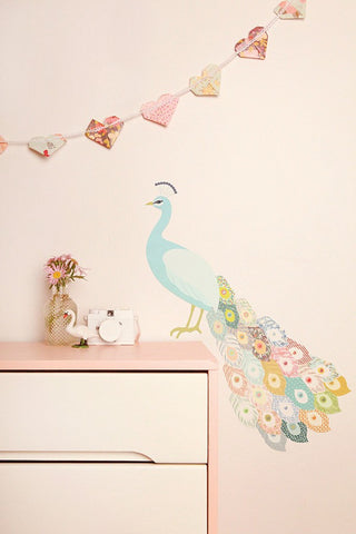 Peacocks Plumage Decals