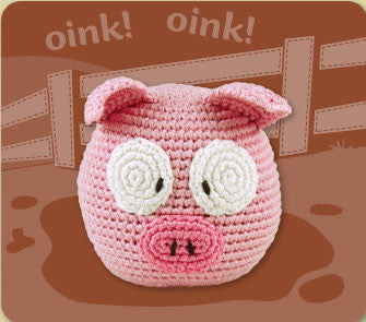 Organic Handcrafted Roly Poly - Pig