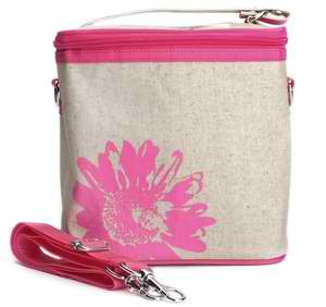 Pink Daisy Large Cooler Bag