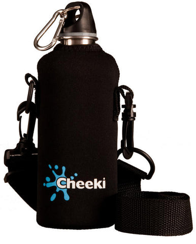 Cheeki 500ml Drink Bottle Insulating Pouch - Black