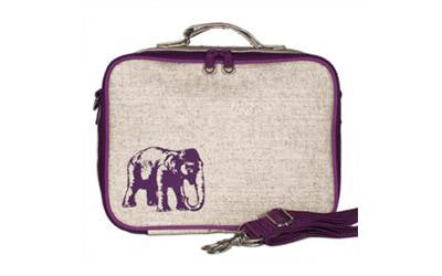 Purple Elephant Lunch Box