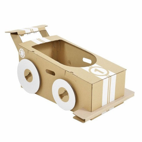 Flat Out Cardboard Racing Car