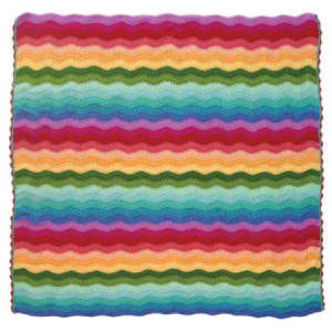 Cotton Rainbow Blanket