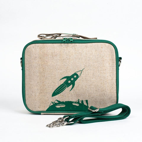 Green Rocket Lunch Box