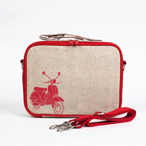 Red Scooter Lunch Box