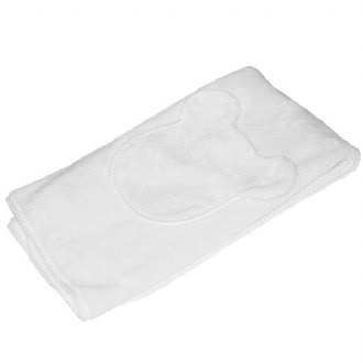 Snuggles Cot Blanket White