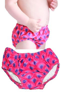 Swim Nappy - Peacock