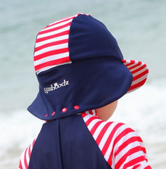 Swimsuit and Hat Set - Nautical