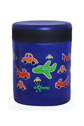 Cheeki 350ml Insulated Food Jar - Traffic