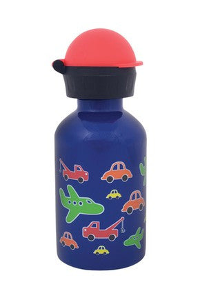 Cheeki 350ml Stainless Steel Drink Bottle - Traffic